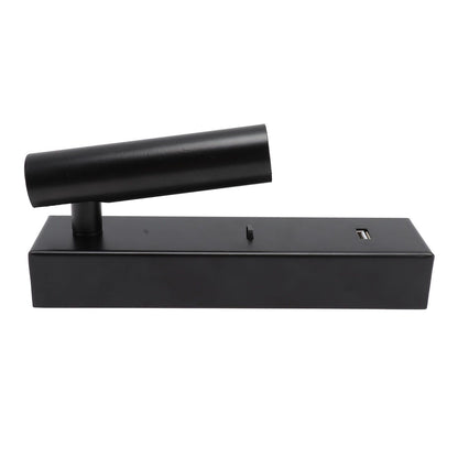 LED Wall Reading Light Simple Stylish Wall Mounted Light with Switch USB Port for Indoor Bedroom 100-240V V1294-YM0512-3119220167511