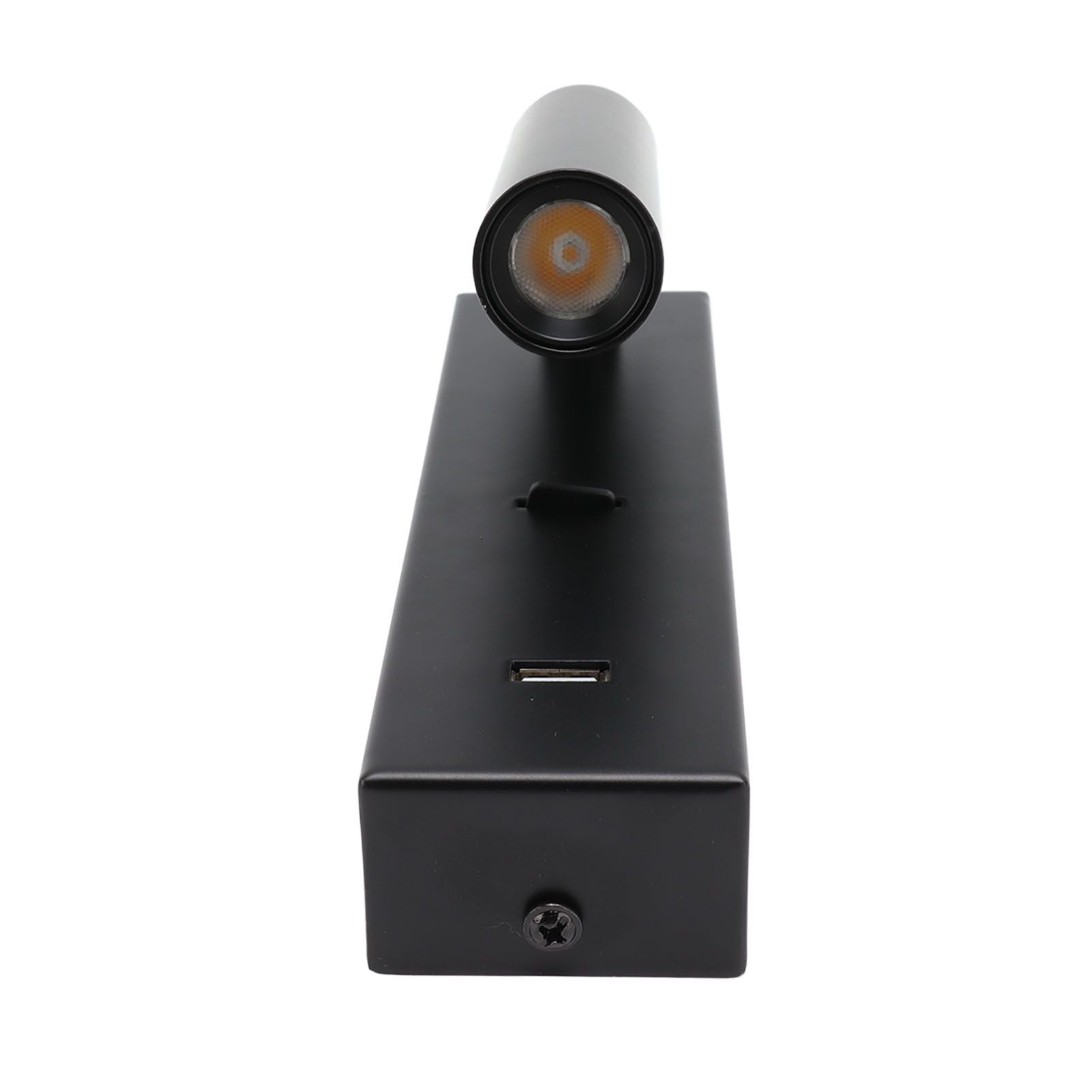 LED Wall Reading Light Simple Stylish Wall Mounted Light with Switch USB Port for Indoor Bedroom 100-240V V1294-YM0512-3119220167511