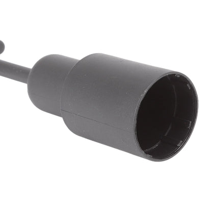 10PCS E14 Lamp Holder ABS with Sleeve High Temperature Resistant Light Socket Base for Home Black V1294-YM0512-3119220169011