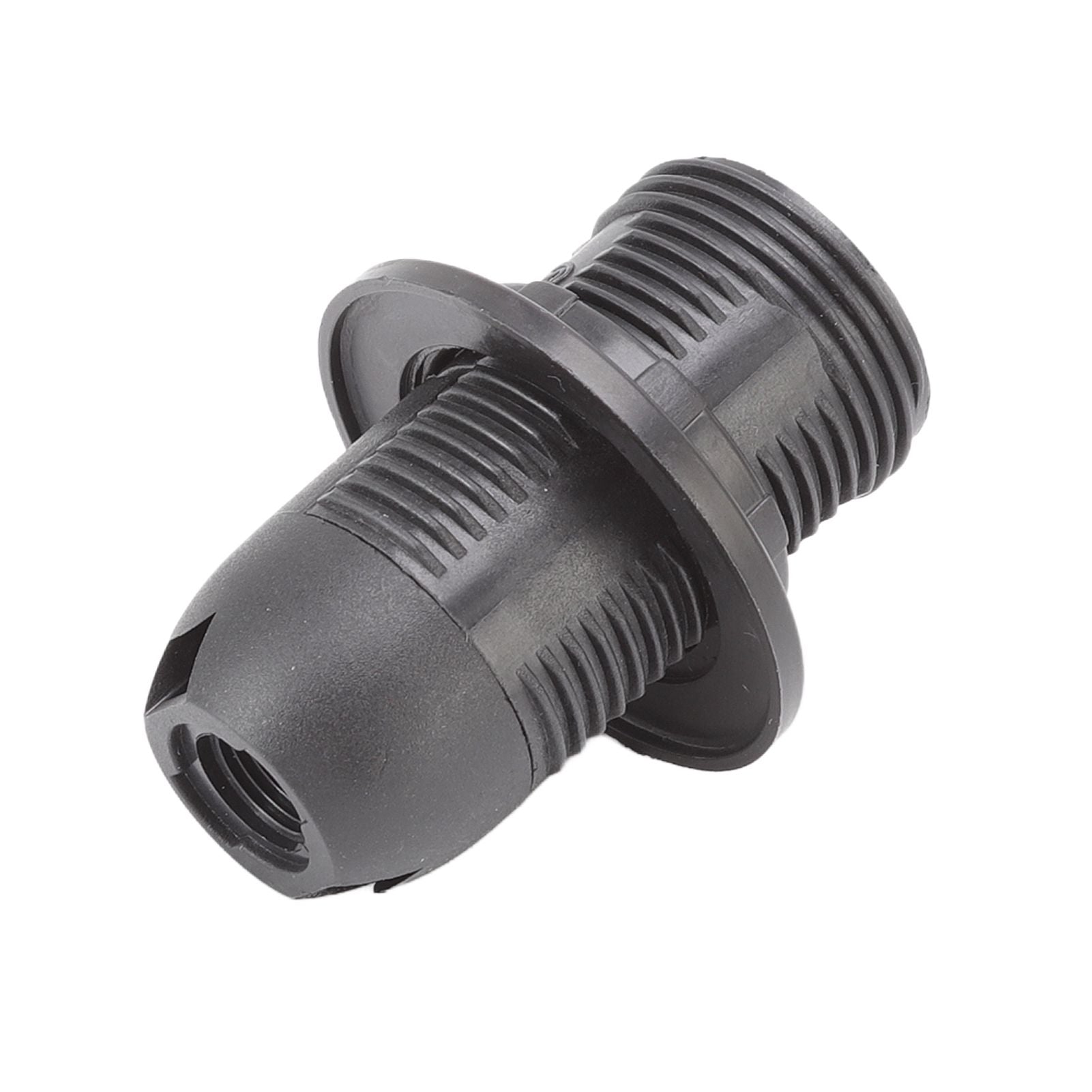 10PCS E14 Lamp Holder ABS with Sleeve High Temperature Resistant Light Socket Base for Home Black V1294-YM0512-3119220169011