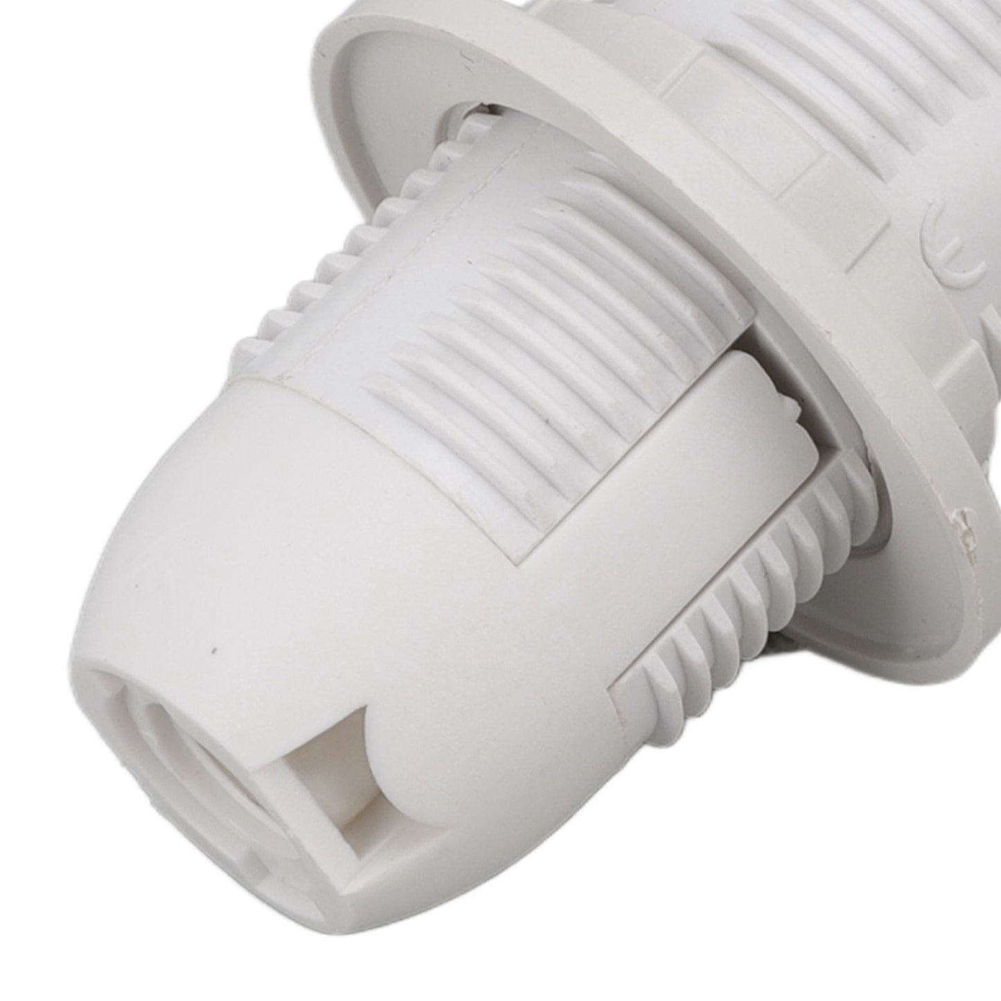 10PCS E14 Lamp Holder ABS with Sleeve High Temperature Resistant Light Socket Base for Home White V1294-YM0512-3119220169012