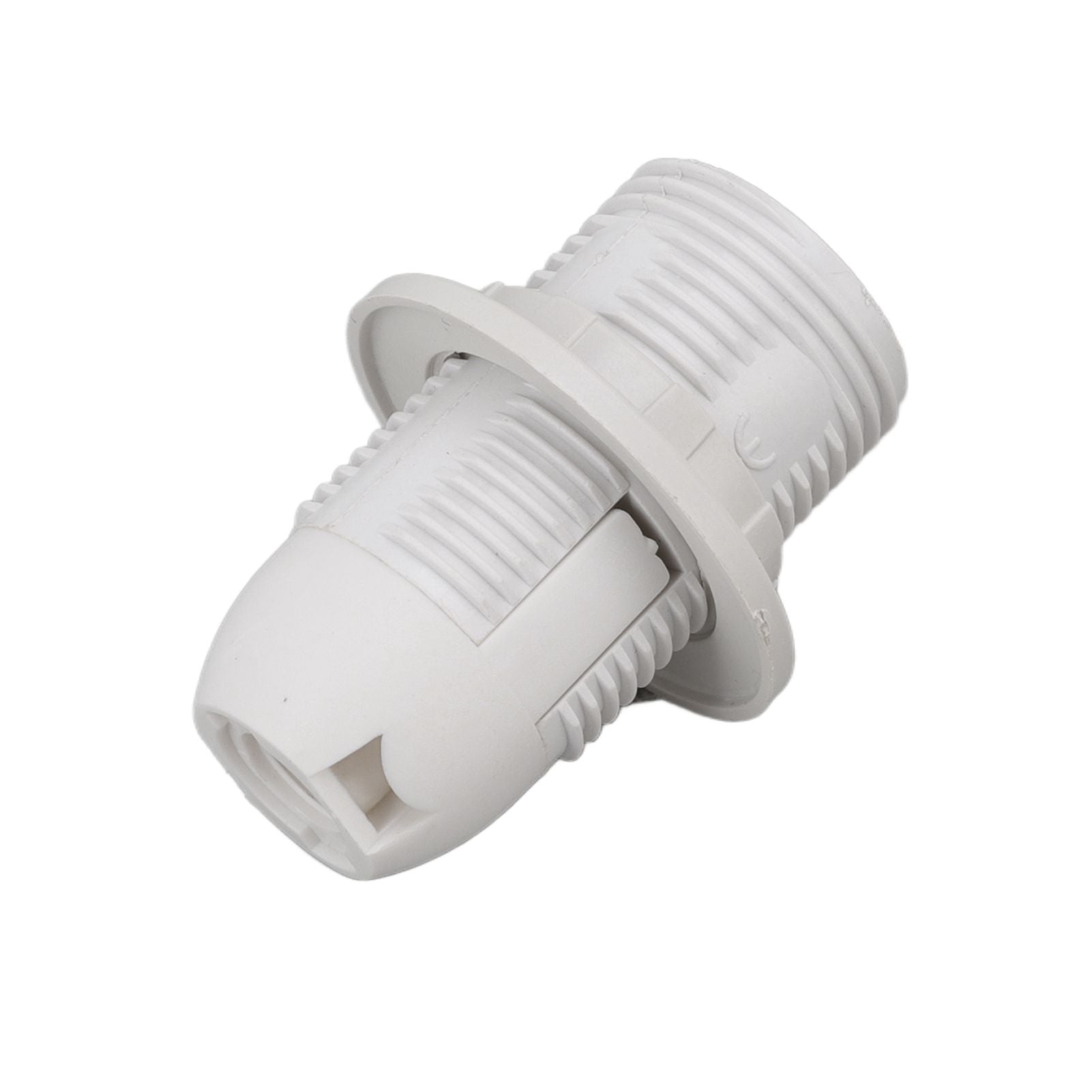 10PCS E14 Lamp Holder ABS with Sleeve High Temperature Resistant Light Socket Base for Home White V1294-YM0512-3119220169012