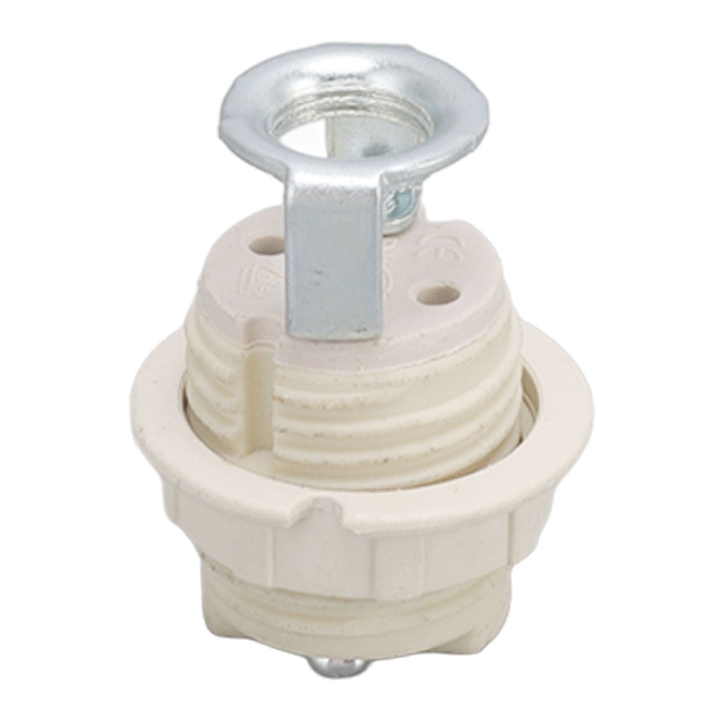 G9 Ceramic Lamp Holder Bulb Base Socket Light Holder with Zinc Alloy M10 Ring for Home Bedroom V1294-YM0512-3119220169111