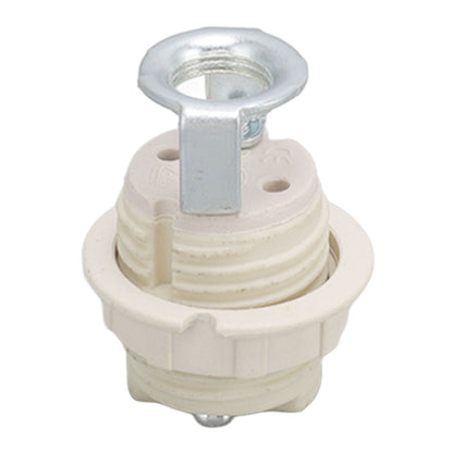 G9 Ceramic Lamp Holder Bulb Base Socket Light Holder with Zinc Alloy M10 Ring for Home Bedroom V1294-YM0512-3119220169111