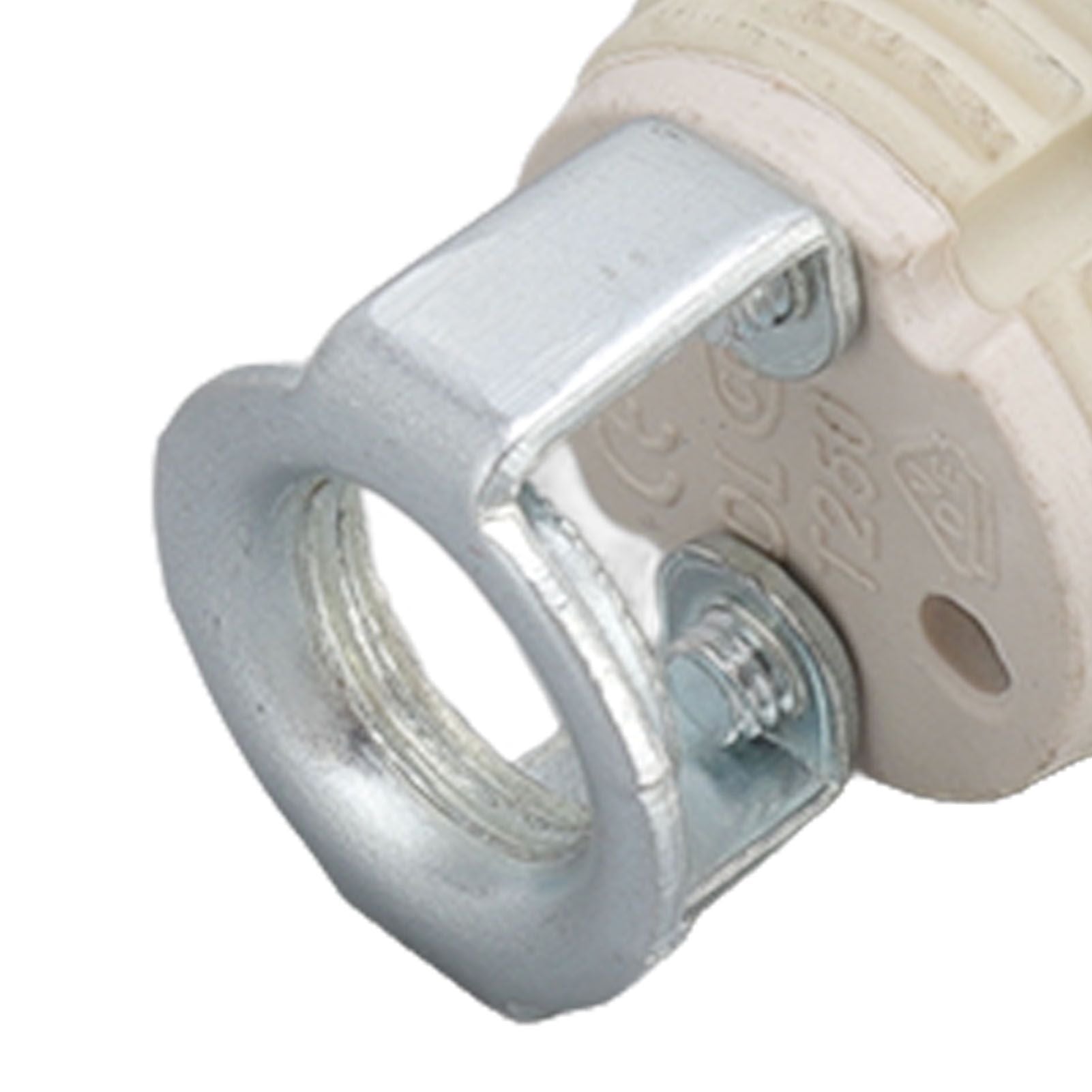 G9 Ceramic Lamp Holder Bulb Base Socket Light Holder with Zinc Alloy M10 Ring for Home Bedroom V1294-YM0512-3119220169111
