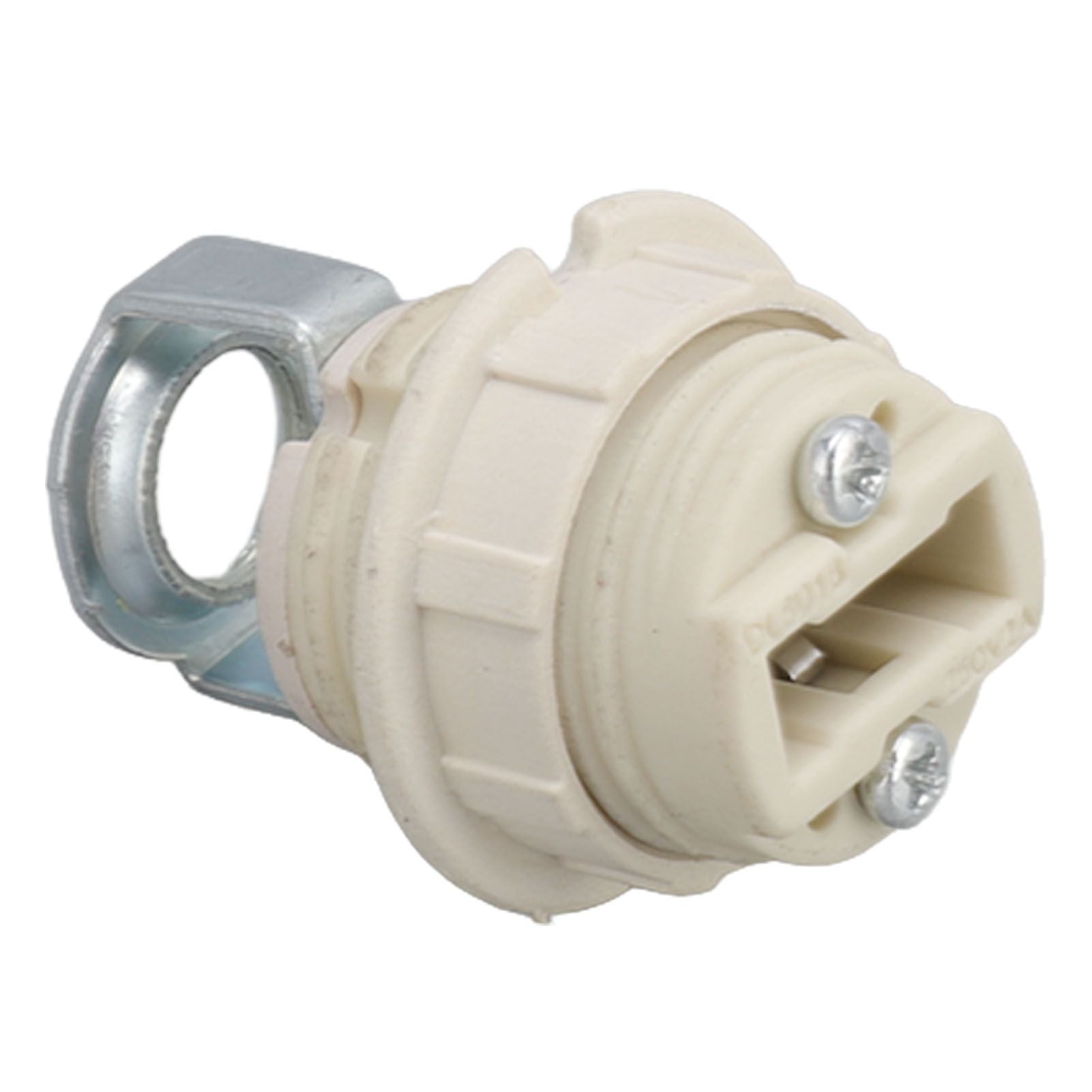 G9 Ceramic Lamp Holder Bulb Base Socket Light Holder with Zinc Alloy M10 Ring for Home Bedroom V1294-YM0512-3119220169111