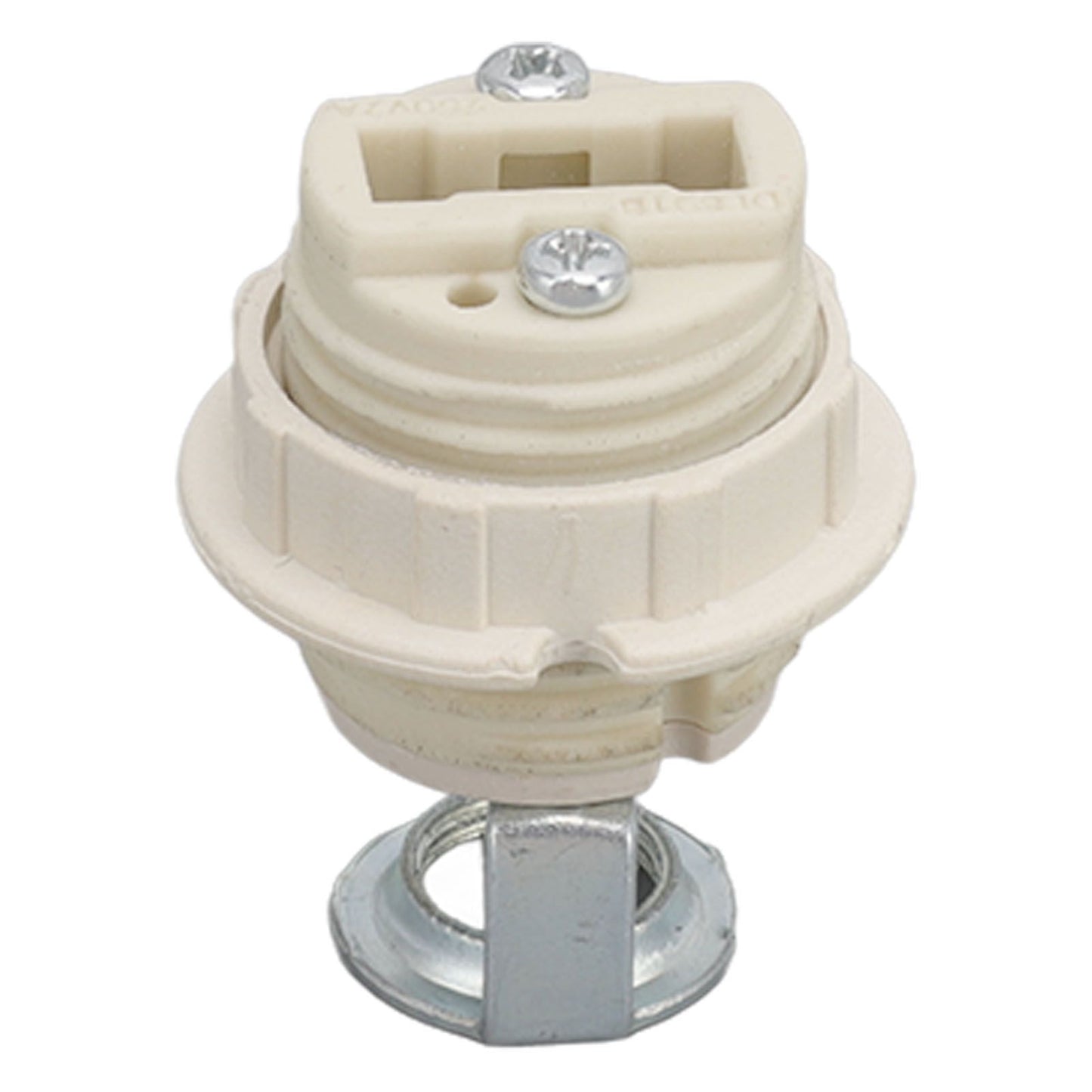 G9 Ceramic Lamp Holder Bulb Base Socket Light Holder with Zinc Alloy M10 Ring for Home Bedroom V1294-YM0512-3119220169111