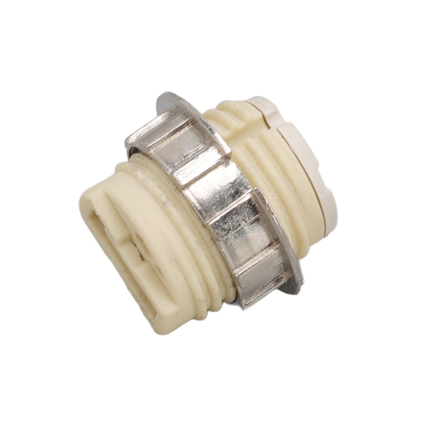 5Pcs G9 Ceramic Lamp Holder Temperature Resistance Zinc Alloy Ring Light Bulb Base Socket with Socket Ring V1294-YM0512-3119220169211