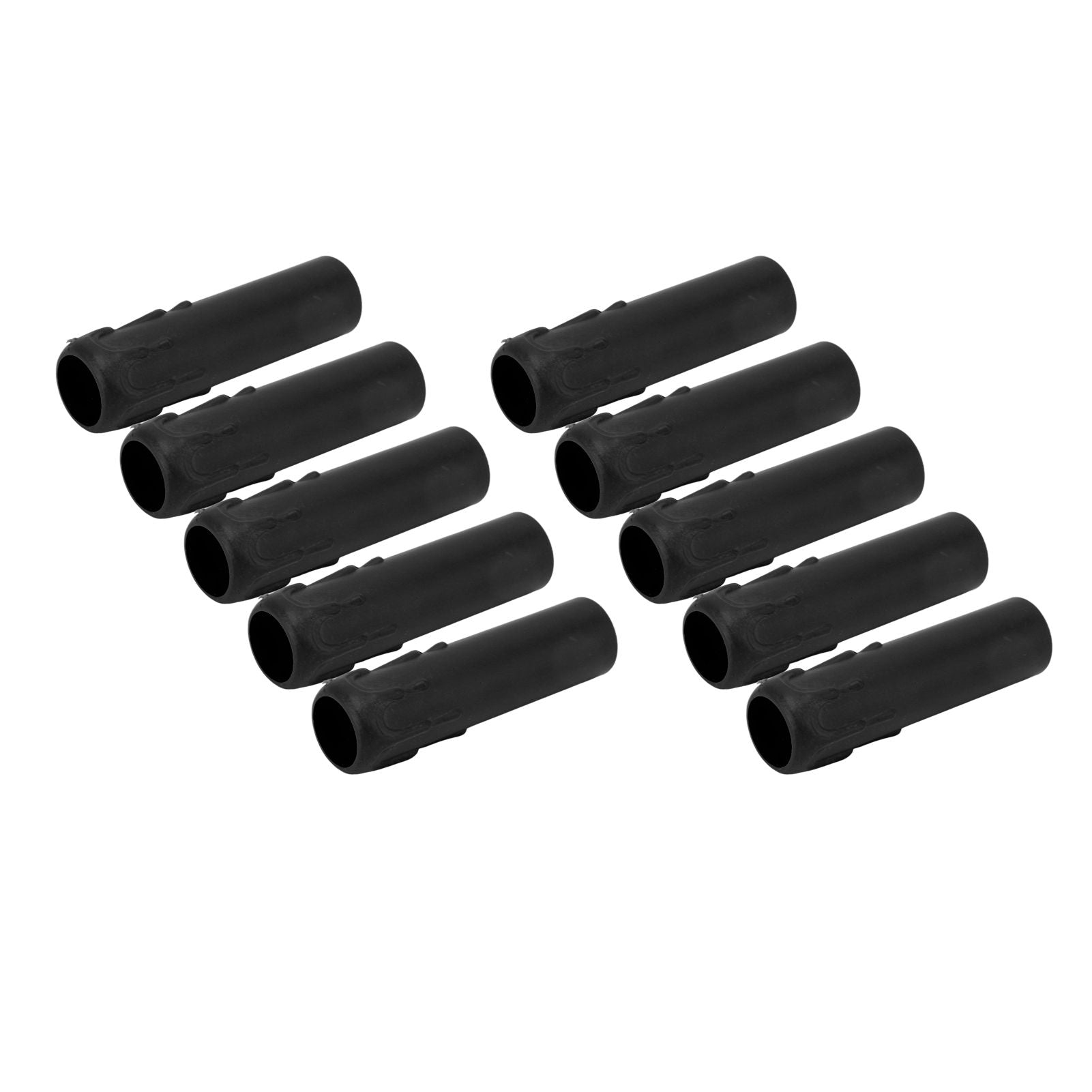 10pcs 4 Inch Candle Covers Sleeves Simulation Vintage Wax Drop Candle Socket Covers for Chandelier Black V1294-YM0512-3119220169311