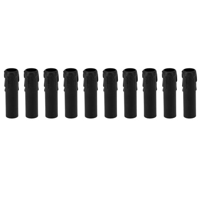 10pcs 4 Inch Candle Covers Sleeves Simulation Vintage Wax Drop Candle Socket Covers for Chandelier Black V1294-YM0512-3119220169311