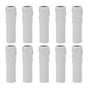 10pcs 4 Inch Candle Covers Sleeves Simulation Vintage Wax Drop Candle Socket Covers for Chandelier White V1294-YM0512-3119220169312