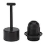 10Pcs E27 Light Base Socket Copper Core High Temperature Resistance E27 Light Holder Base with Lamp Sleeve V1294-YM0512-3119220169611