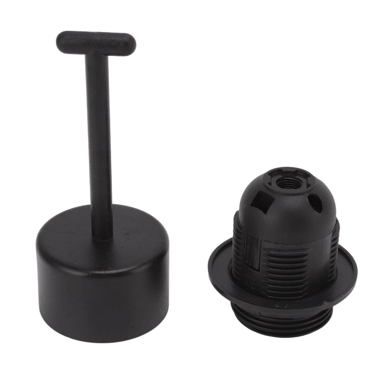 10Pcs E27 Light Base Socket Copper Core High Temperature Resistance E27 Light Holder Base with Lamp Sleeve V1294-YM0512-3119220169611