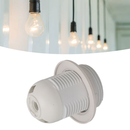 10Pcs E27 Light Base Socket Copper Core High Temperature Resistance E27 Light Holder Base with Lamp Sleeve V1294-YM0512-3119220169612