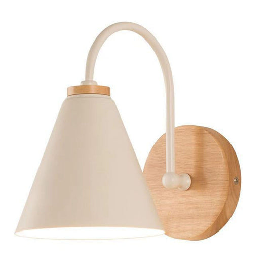 Corridor Wall Lamp Iron Lampshade Wall Mounted Curved Light for Bedroom Living Room Study Without Lamp Bulb V1294-YM0512-3119220169711