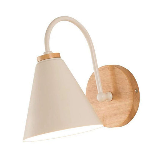 Corridor Wall Lamp Iron Lampshade Wall Mounted Curved Light for Bedroom Living Room Study Without Lamp Bulb V1294-YM0512-3119220169711