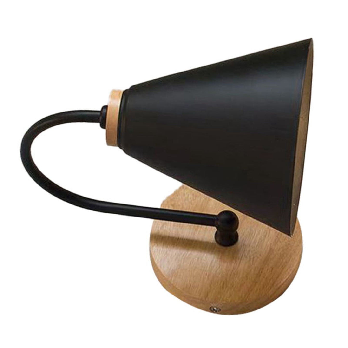 Corridor Wall Lamp Iron Lampshade Wall Mounted Curved Light for Bedroom Living Room Study Without Lamp Bulb V1294-YM0512-3119220169712