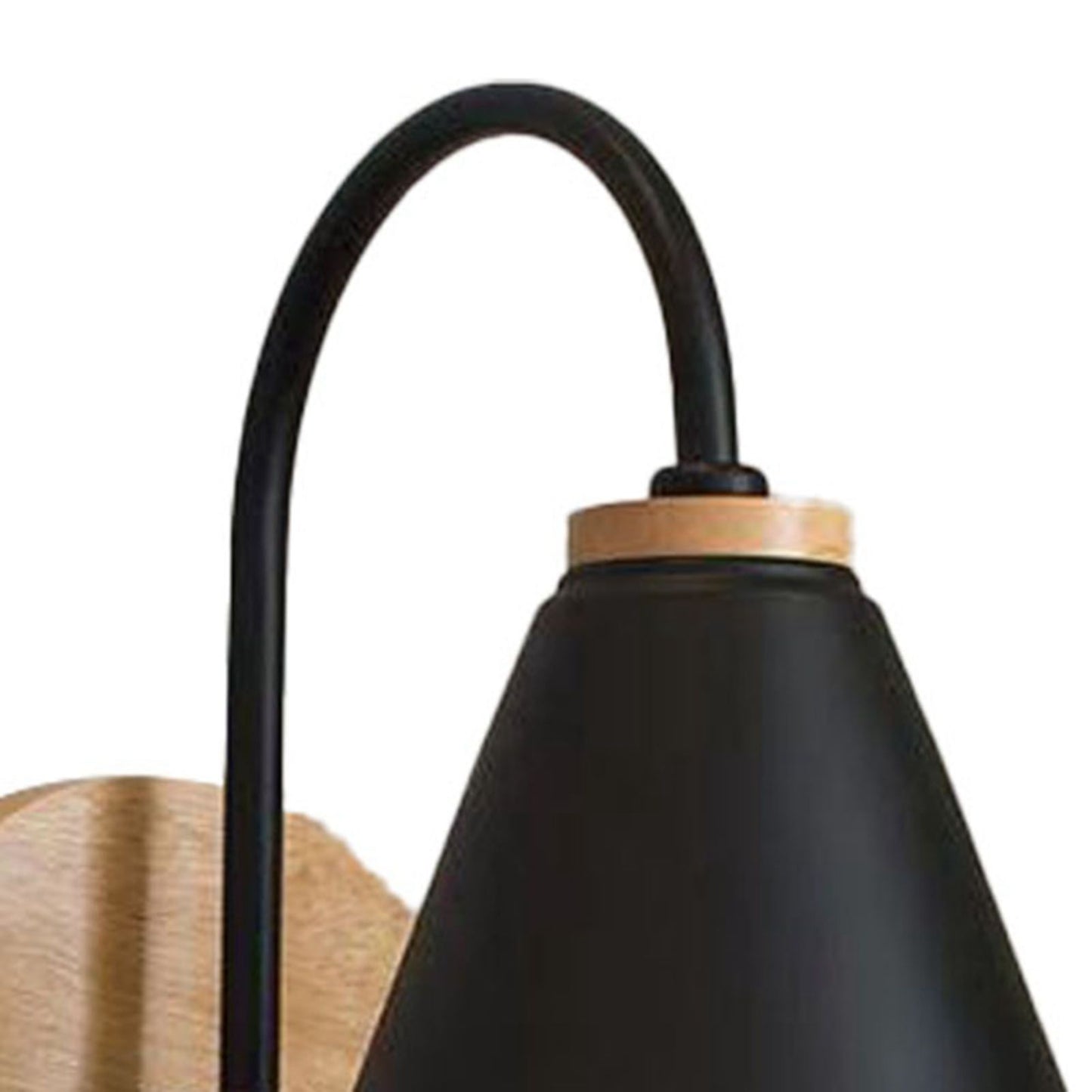 Corridor Wall Lamp Iron Lampshade Wall Mounted Curved Light for Bedroom Living Room Study Without Lamp Bulb V1294-YM0512-3119220169712