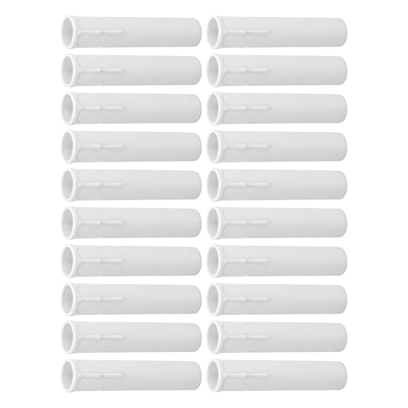 20pcs 4 Inch Candle Covers Sleeves Simulation Wax Drop E12 Candle Light Socket Covers for Chandelier V1294-YM0512-3119220169911