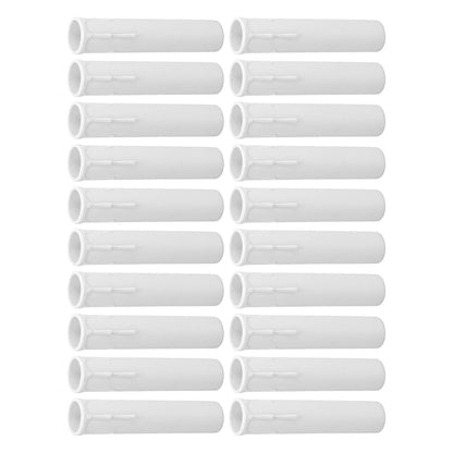 20pcs 4 Inch Candle Covers Sleeves Simulation Wax Drop E12 Candle Light Socket Covers for Chandelier V1294-YM0512-3119220169911
