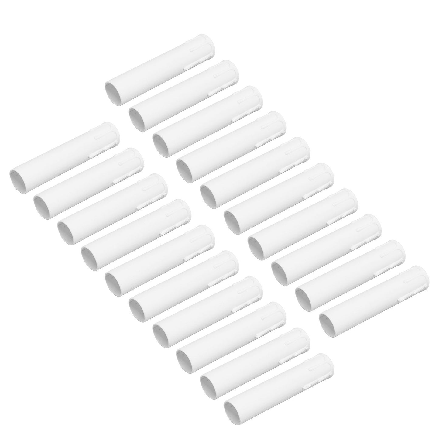 20pcs 4 Inch Candle Covers Sleeves Simulation Wax Drop E12 Candle Light Socket Covers for Chandelier V1294-YM0512-3119220169911
