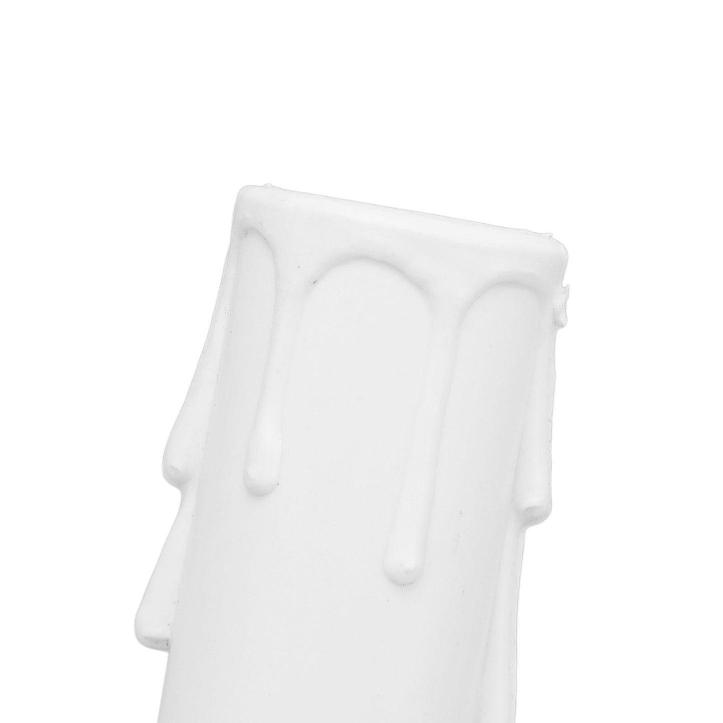 20pcs 4 Inch Candle Covers Sleeves Simulation Wax Drop E12 Candle Light Socket Covers for Chandelier V1294-YM0512-3119220169911