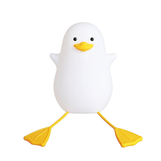 LED Night Light Cute Exquisite Touch Control USB Charging Night Light with Mobile Phone Holder Duck Night Lamp V1294-YM0512-3119220170211