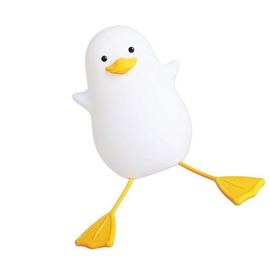 LED Night Light Cute Exquisite Touch Control USB Charging Night Light with Mobile Phone Holder Duck Night Lamp V1294-YM0512-3119220170211