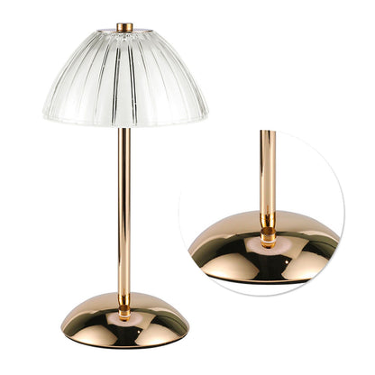 Mushroom Lamp Touch Switch Stepless Dimming Rechargeable Dining Table Decorative Crystal Table Lamp Bedside V1294-YM0512-3119220170511