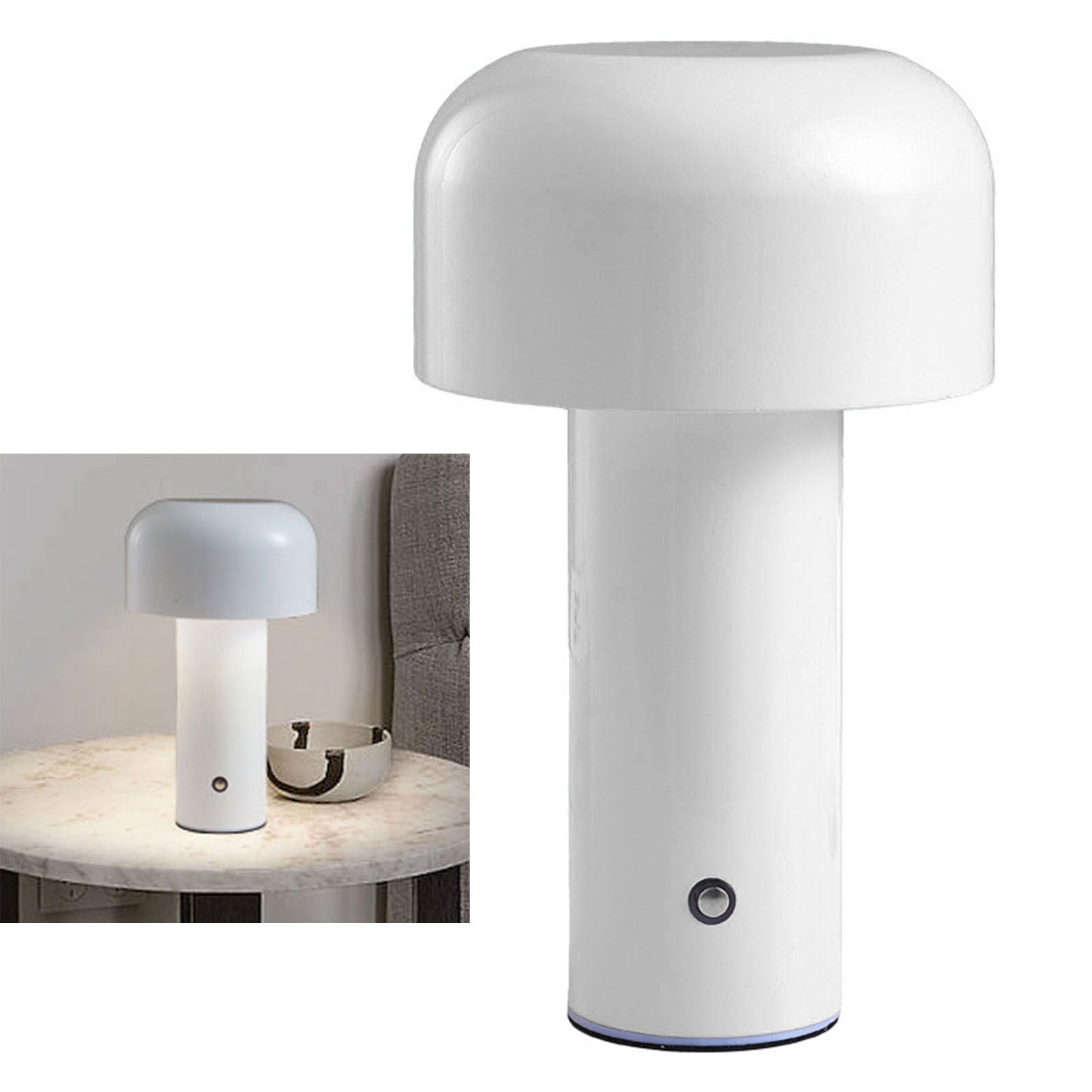 Mushroom Table Lamp Three Colors LED Light Beads Stepless Dimming Mushroom Lamp Night Light for Bedroom V1294-YM0512-3119220170611