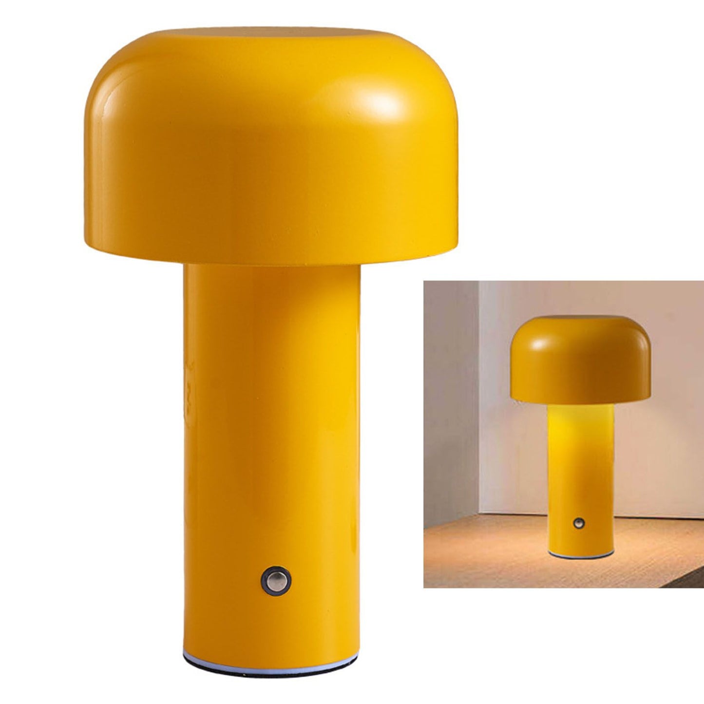Mushroom Table Lamp Three Colors LED Light Beads Stepless Dimming Mushroom Lamp Night Light for Bedroom V1294-YM0512-3119220170613