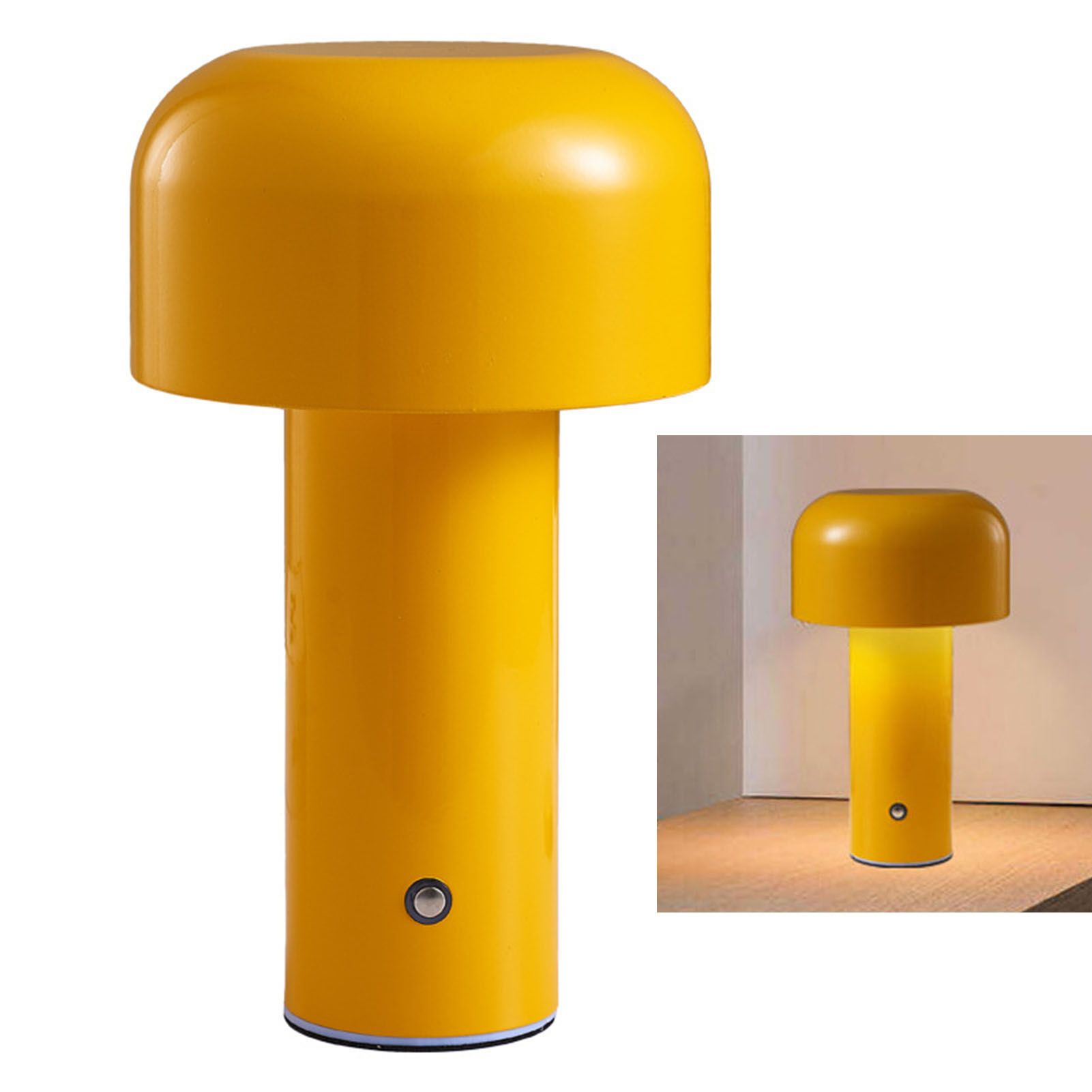 Mushroom Table Lamp Three Colors LED Light Beads Stepless Dimming Mushroom Lamp Night Light for Bedroom V1294-YM0512-3119220170613