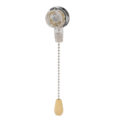 3Pcs Ceiling Fan Lamp Switch Rustproof Replacement Ceiling Light Pull Chain Switch 250V 125V Chrome V1294-YM0512-3119220170711