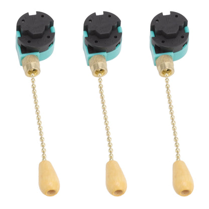3Pcs Ceiling Light Pull Chain Switch 3 Speed 4 Wire Ceiling Fan Lamp Switch for Ceiling Lamp Fan Lamp Wall V1294-YM0512-3119220171111