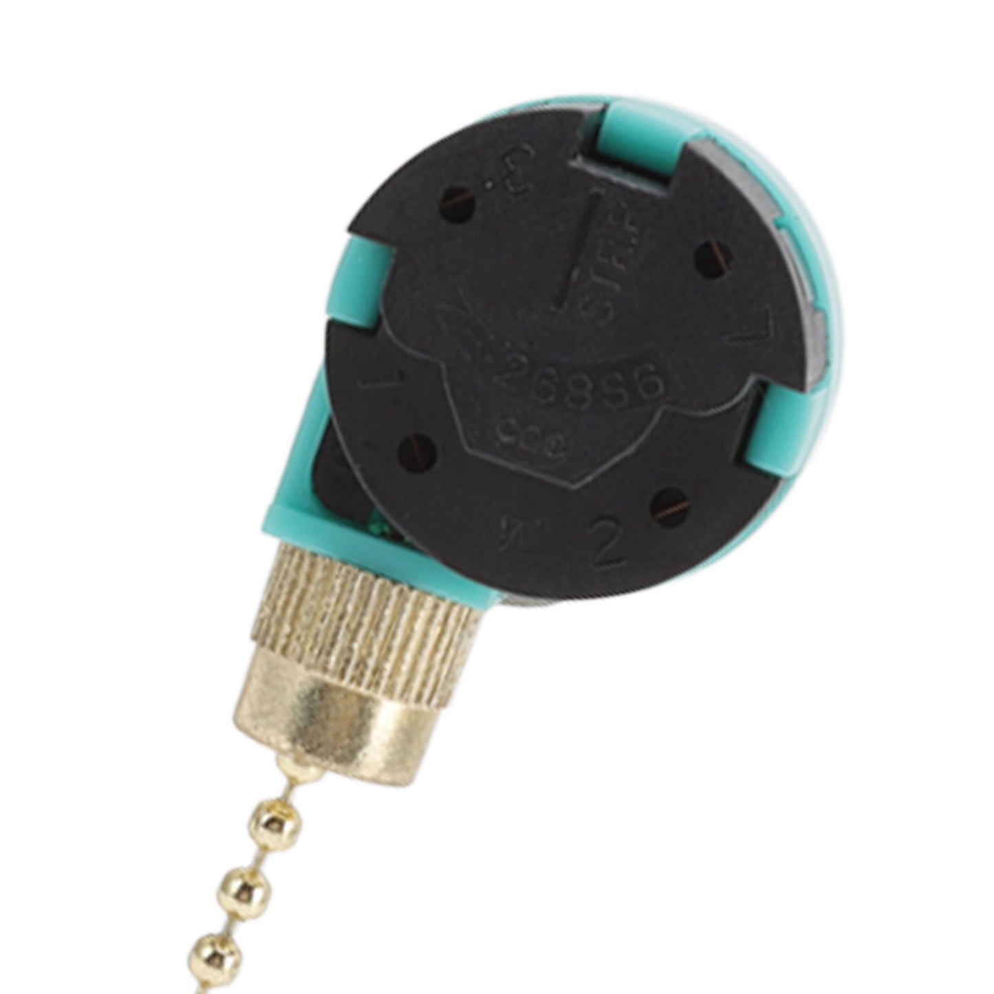3Pcs Ceiling Light Pull Chain Switch 3 Speed 4 Wire Ceiling Fan Lamp Switch for Ceiling Lamp Fan Lamp Wall V1294-YM0512-3119220171111