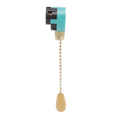 3Pcs Ceiling Light Pull Chain Switch 3 Speed 4 Wire Ceiling Fan Lamp Switch for Ceiling Lamp Fan Lamp Wall V1294-YM0512-3119220171111