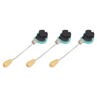 3Pcs Ceiling Light Pull Chain Switch 3 Speed 4 Wire Ceiling Fan Lamp Switch for Ceiling Lamp Fan Lamp Wall V1294-YM0512-3119220171112