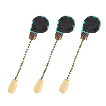 3Pcs Ceiling Light Pull Chain Switch 3 Speed 4 Wire Ceiling Fan Lamp Switch for Ceiling Lamp Fan Lamp Wall V1294-YM0512-3119220171113
