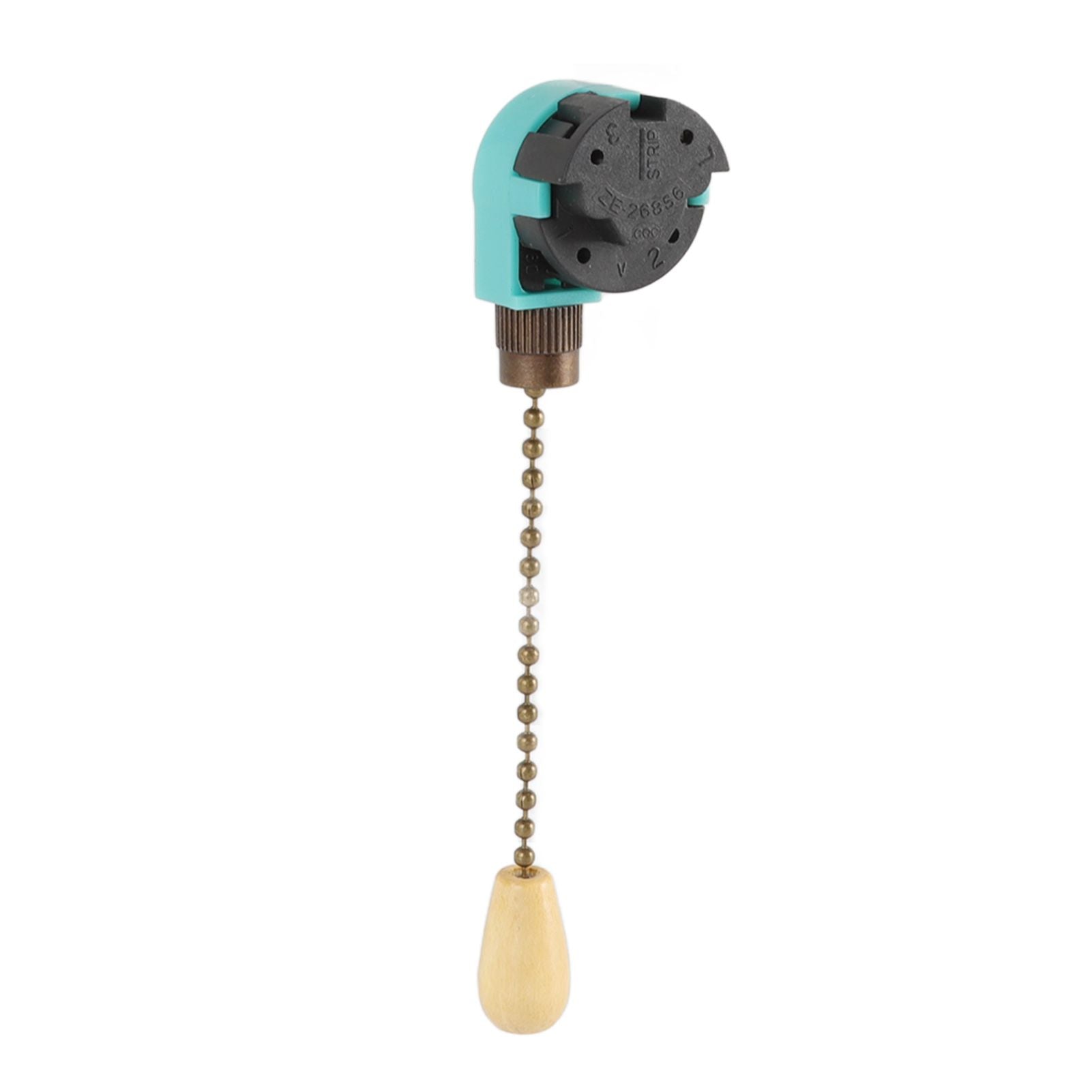 3Pcs Ceiling Light Pull Chain Switch 3 Speed 4 Wire Ceiling Fan Lamp Switch for Ceiling Lamp Fan Lamp Wall V1294-YM0512-3119220171113