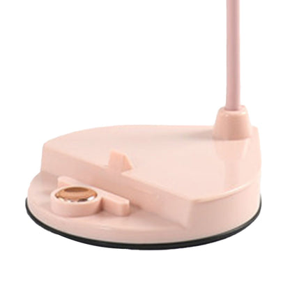 LED Reading Light Plastic Flower Shaped Touch Sensitive USB Charging Folding Table Lamp for Bedroom Dormitory V1294-YM0512-3119220171412