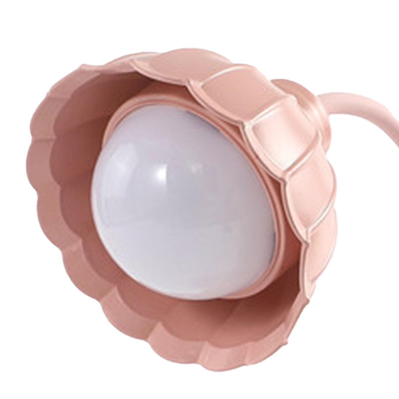LED Reading Light Plastic Flower Shaped Touch Sensitive USB Charging Folding Table Lamp for Bedroom Dormitory V1294-YM0512-3119220171412