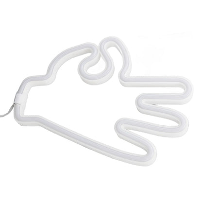 Hand Finger Neon Light OK Shaped LED Neon Sign Battery USB and Battery Powered Wall Decor Light for Home V1294-YM0512-3119220172911