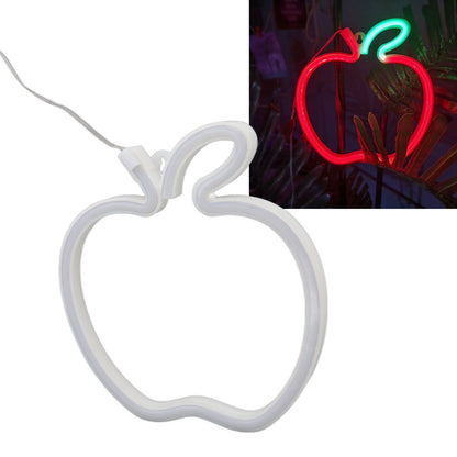 LED Neon Sign Fruit Style USB Battery Powered High Safety Widely Used Red Neon Light for Bedroom Party V1294-YM0512-3119220173111
