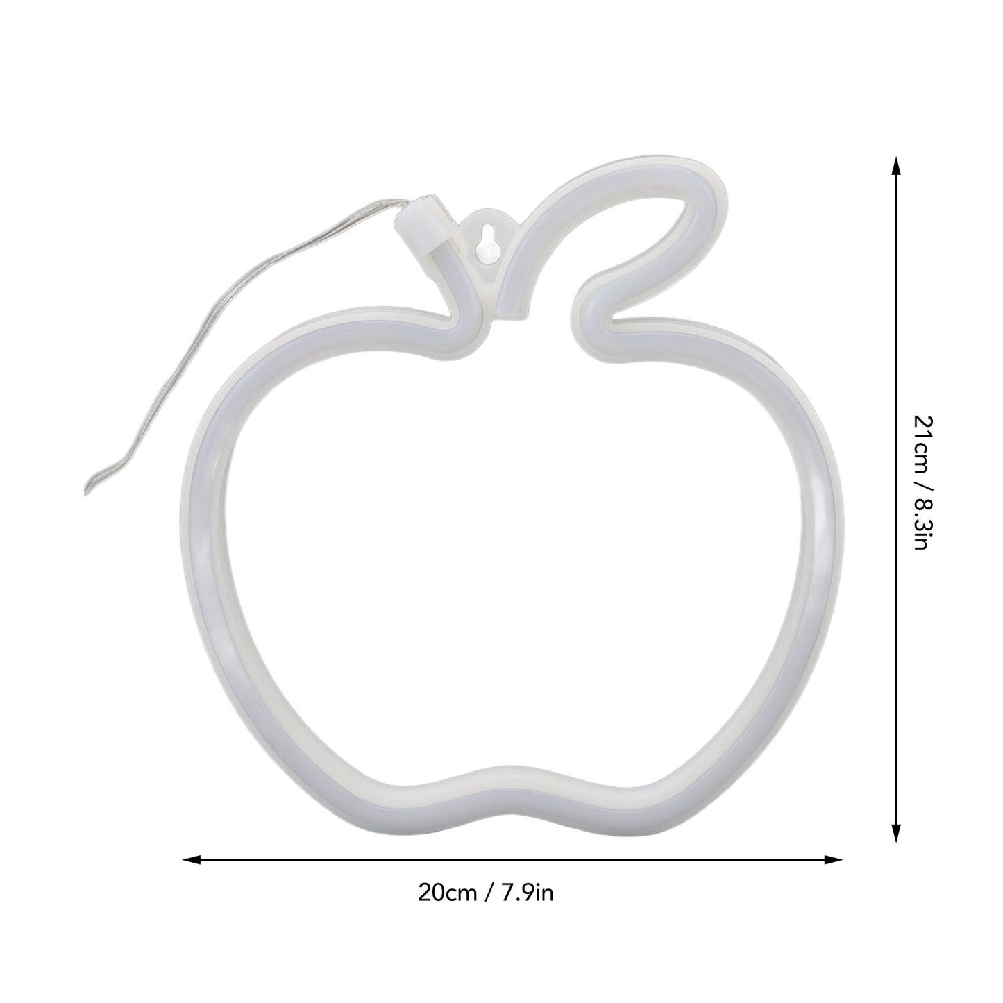 LED Neon Sign Fruit Style USB Battery Powered High Safety Widely Used Red Neon Light for Bedroom Party V1294-YM0512-3119220173111