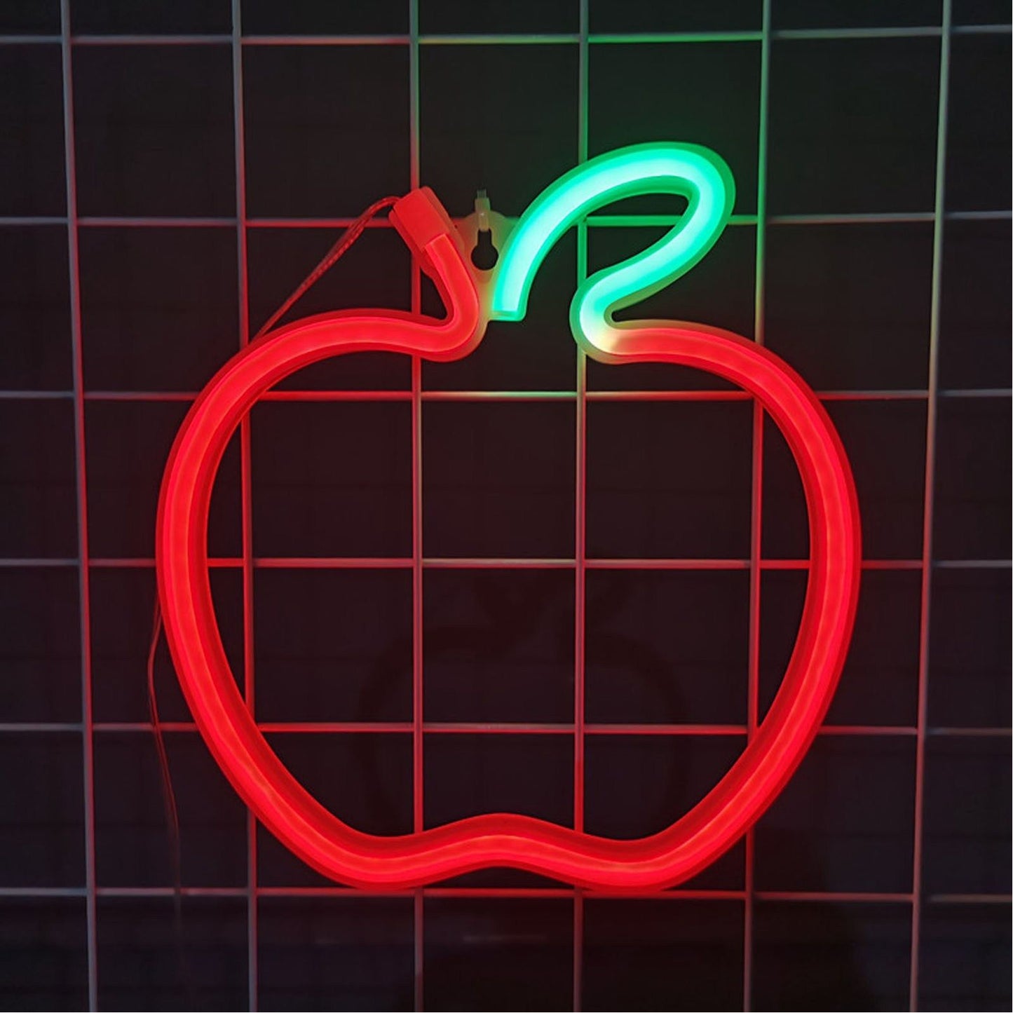 LED Neon Sign Fruit Style USB Battery Powered High Safety Widely Used Red Neon Light for Bedroom Party V1294-YM0512-3119220173111