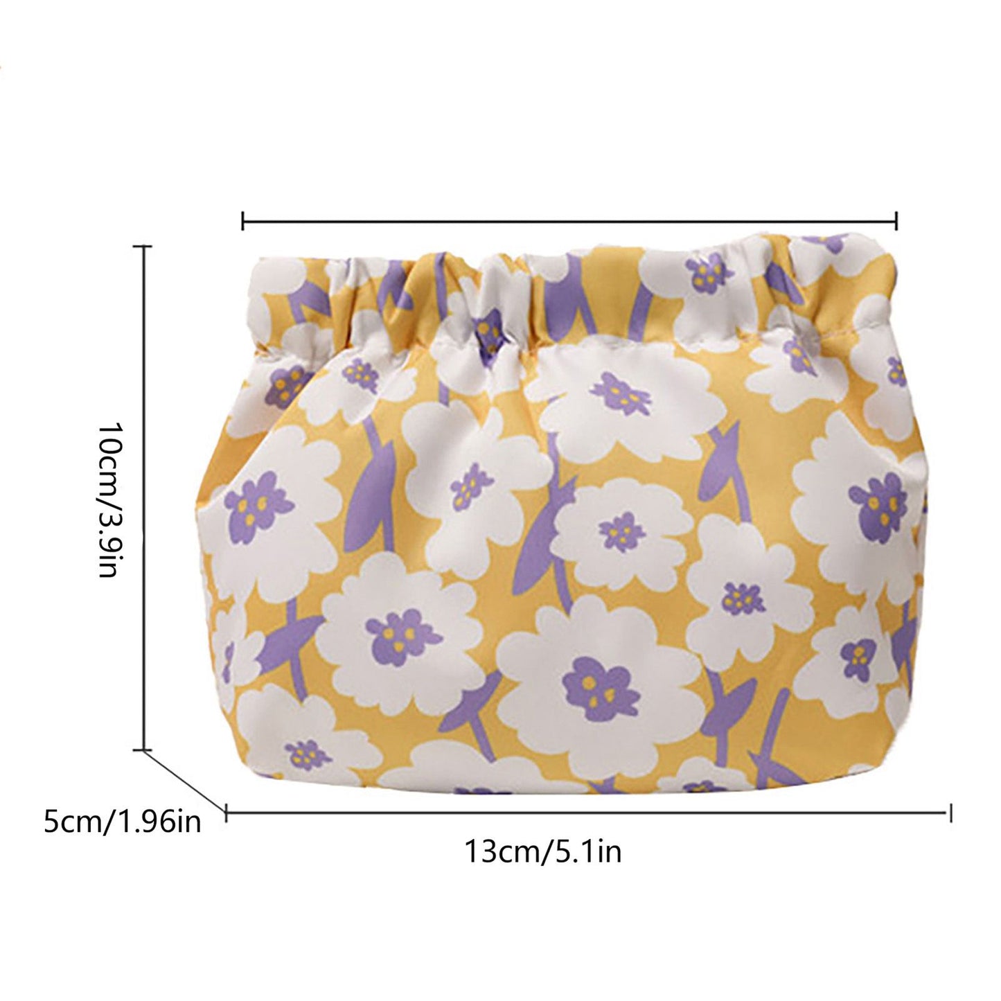 Waterproof Shrapnel Print Storage Bag Mini Makeup Bag Cosmetic Bag V1294-YM0521-230223WD02-1
