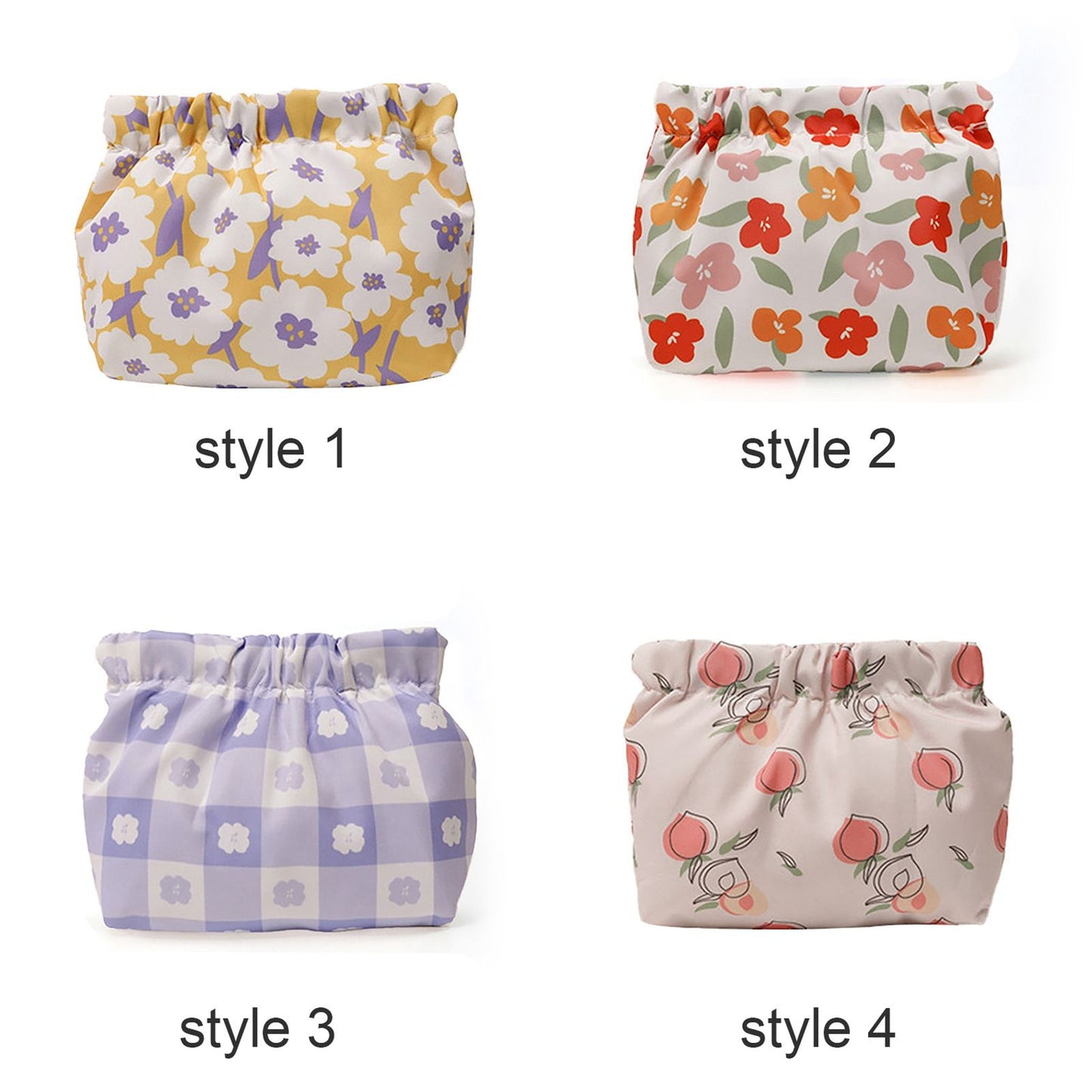 Waterproof Shrapnel Print Storage Bag Mini Makeup Bag Cosmetic Bag V1294-YM0521-230223WD02-4