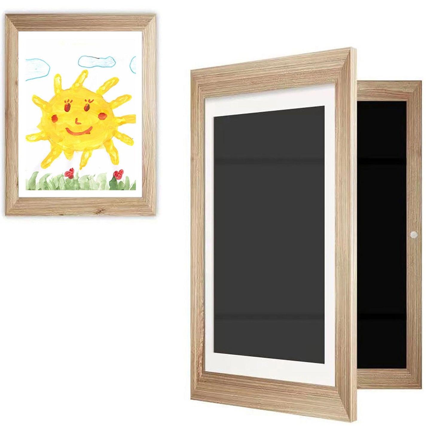Children's Art Wooden Frame Photo Frame Decorative Photo Frame Kids Art Frames V1294-YM0521-230306SM01-3