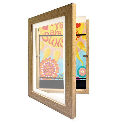Children's Art Wooden Frame Photo Frame Decorative Photo Frame Kids Art Frames V1294-YM0521-230306SM01-3