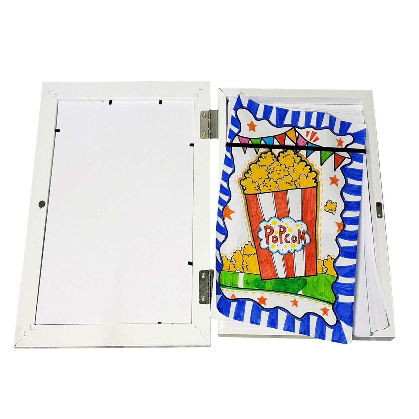 Children's Art Wooden Frame Photo Frame Decorative Photo Frame Kids Art Frames V1294-YM0521-230306SM01-3